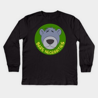 Baloo Jungle Book Kids Long Sleeve T-Shirt